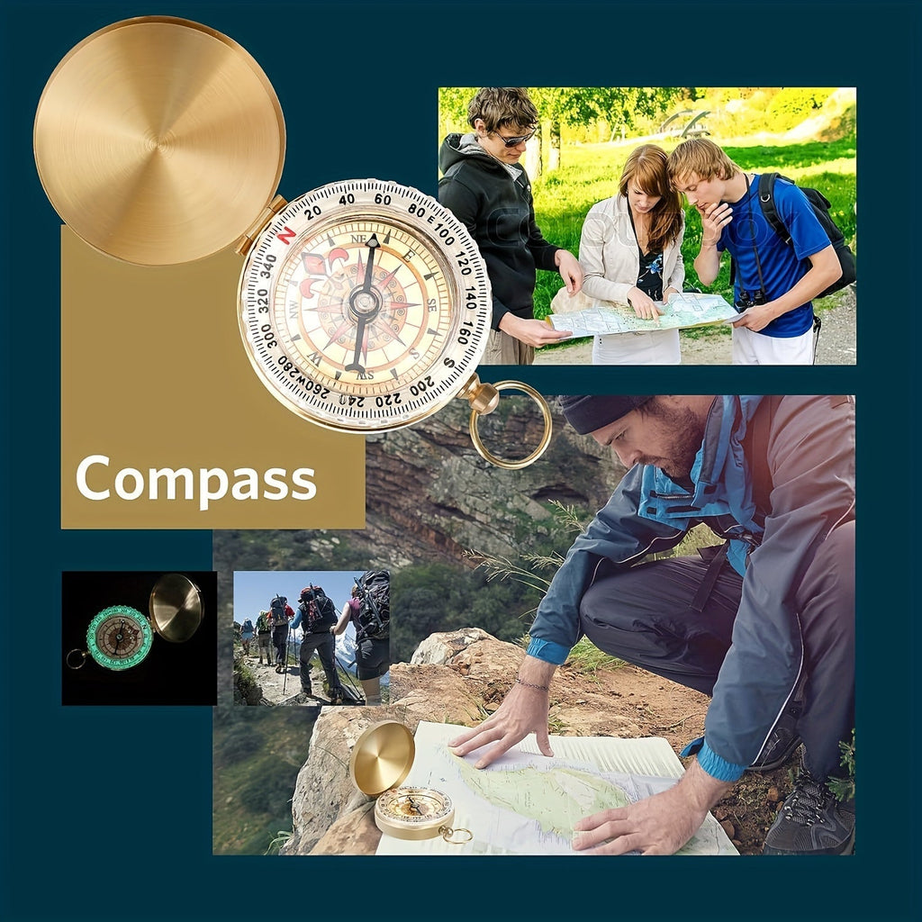 14-in-1 Camping Survival Kit with Magnesium Rod