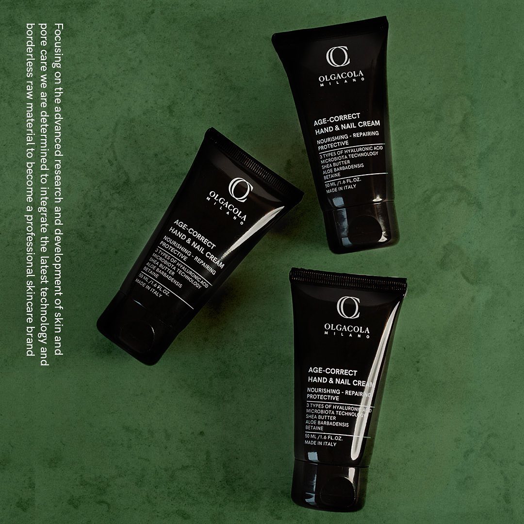 Age-Correct. Hand & Nail Cream Acido Ialuronico e Probiotici