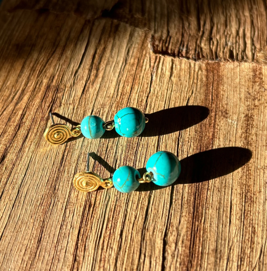 Boucles d'oreilles CIEL DE CARTHAGÈNE