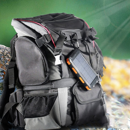 10000mAh Portable Solar Power Bank with Dual USB