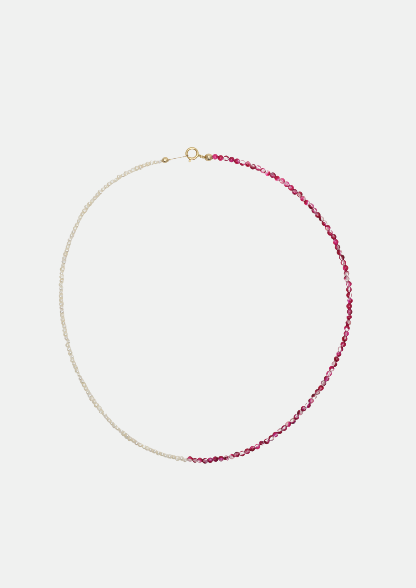 Collier Emmie bi-matière